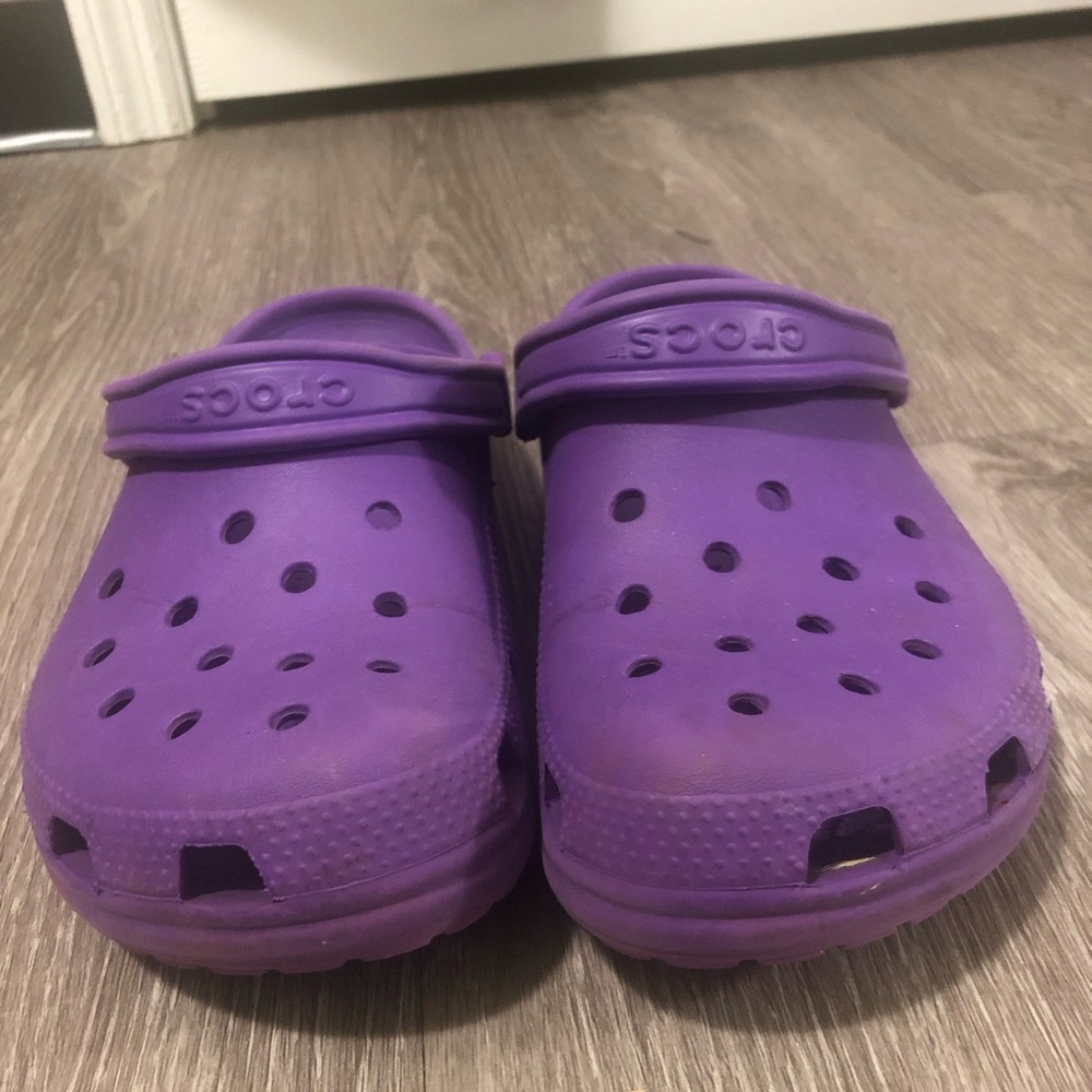 Crocs Kids Purple Clogs